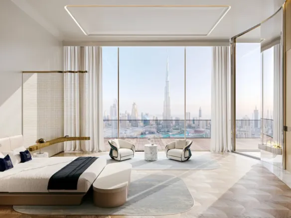Bugatti Residences by Binghatti — спальня
