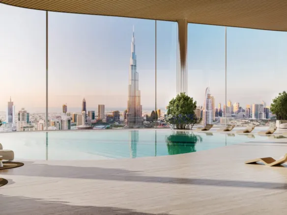 Bugatti Residences by Binghatti — бассейн