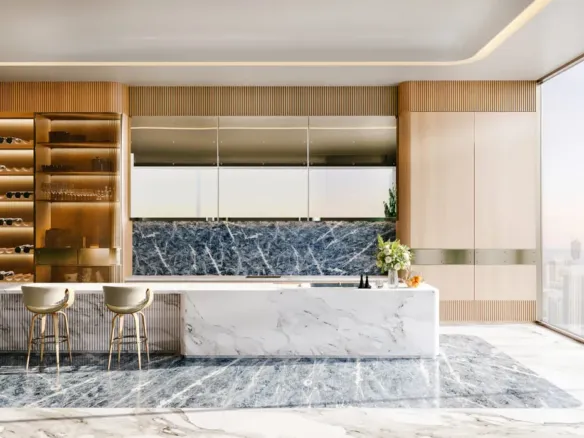 Bugatti Residences by Binghatti — кухня