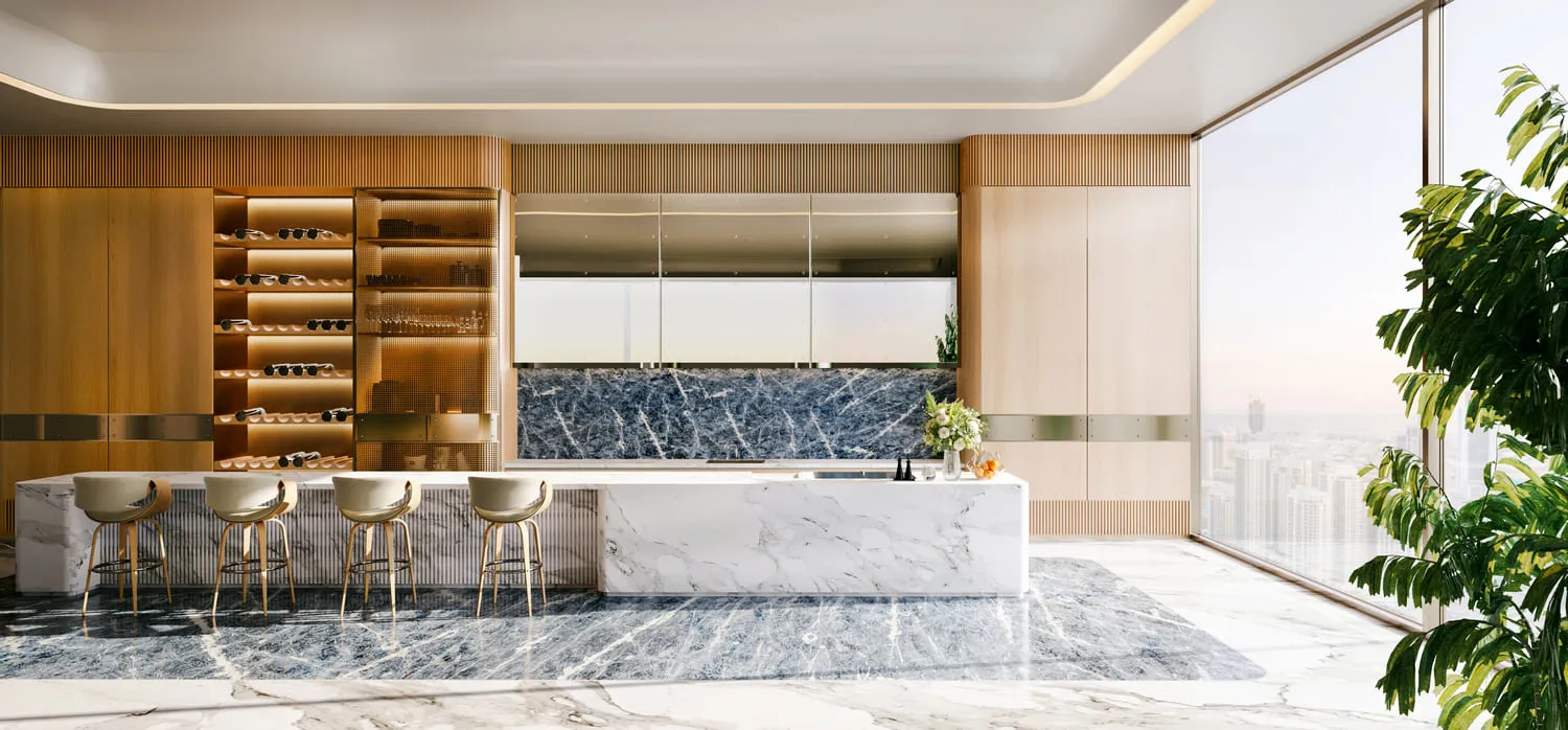 Bugatti Residences by Binghatti — кухня