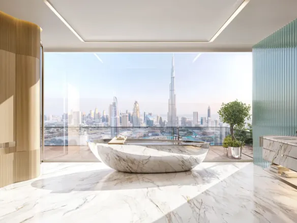 Bugatti Residences by Binghatti — ванная комната