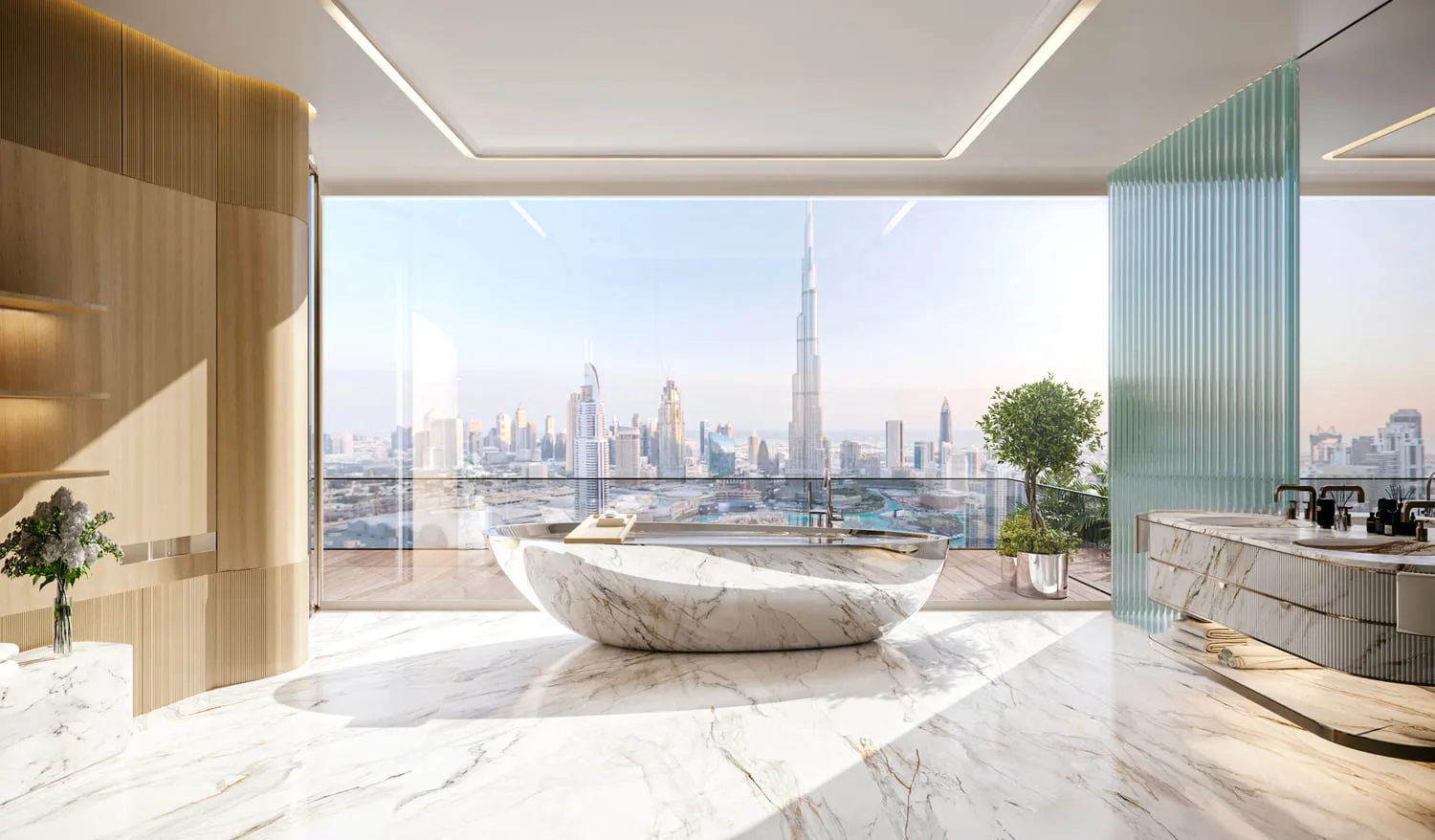 Bugatti Residences by Binghatti — ванная комната
