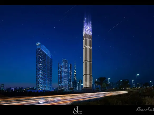 Burj Binghatti Jacob and Co Residences в районе Бизнес Бей — фото 1