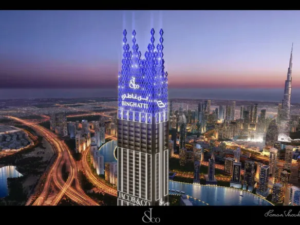 Burj Binghatti Jacob and Co Residences в районе Бизнес Бей — фото 11