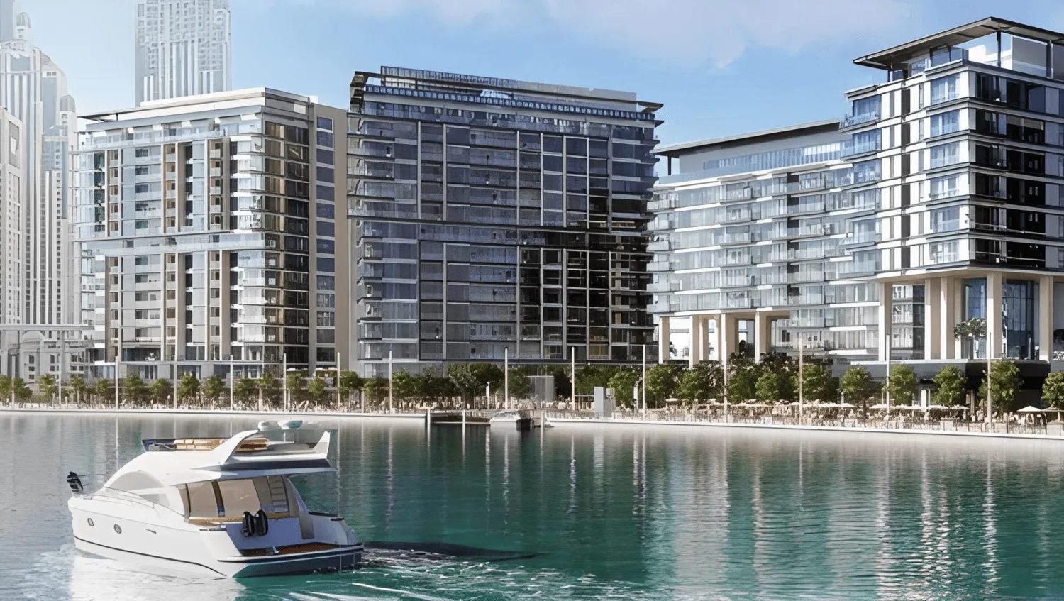 Canal Front Residences — вид на комплекс