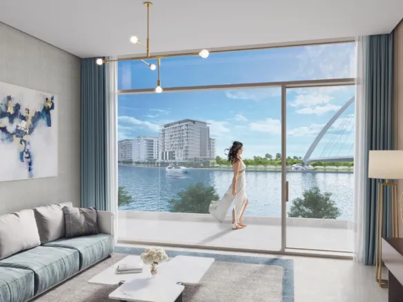 Canal Front Residences 3 and 4 — интерьер гостиной