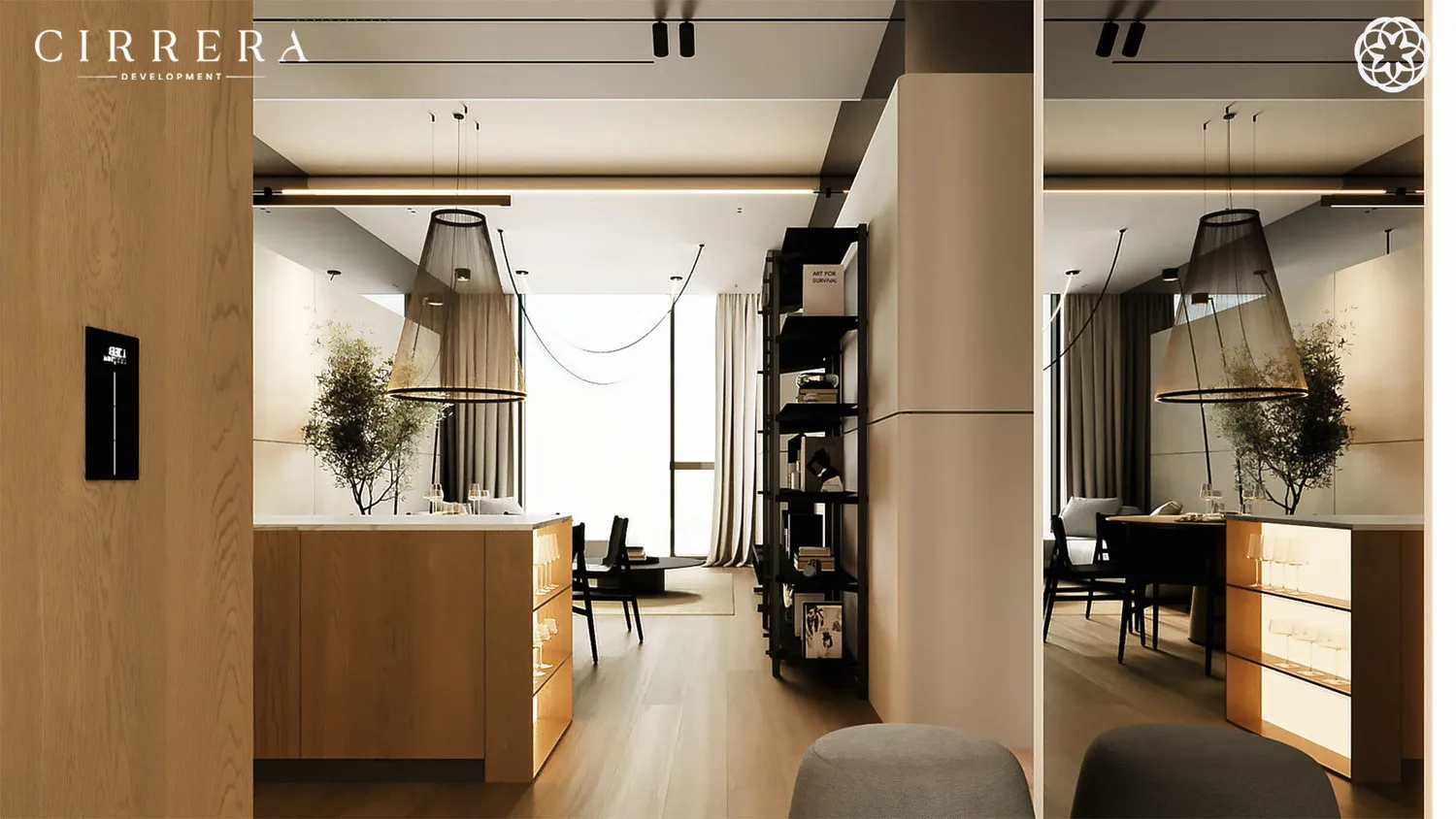 Capital Horizon Terraces — интерьер гостиной