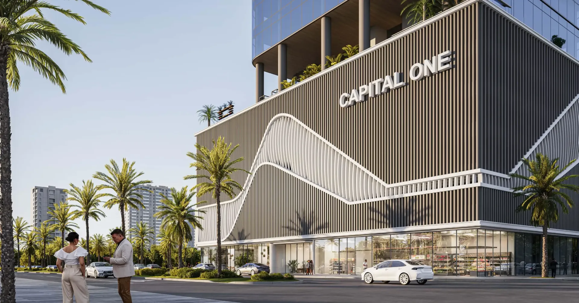 Capital One JVC — фасад здания, фото 5