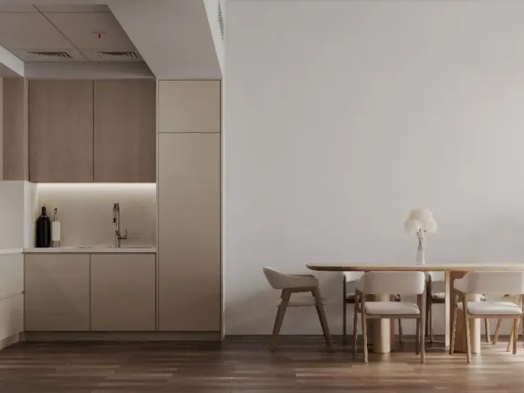 Carmel Residence — кухня-столовая