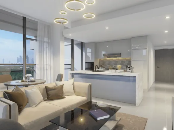 Catch Residence by IGO — кухня-гостиная, фото 9