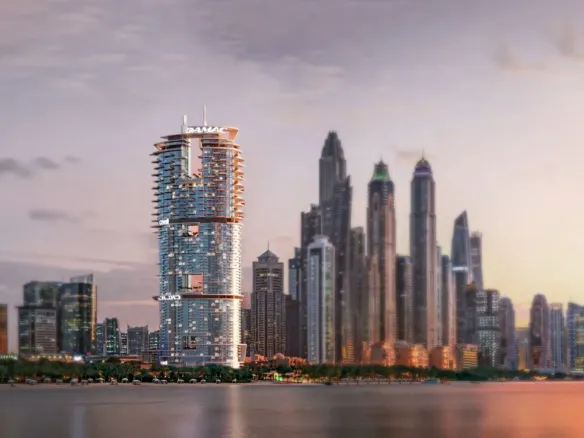 Cavalli Tower в районе Дубай Медиа Сити — фото 1