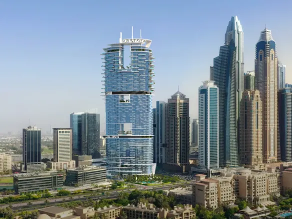 Cavalli Tower в районе Дубай Медиа Сити — фото 12
