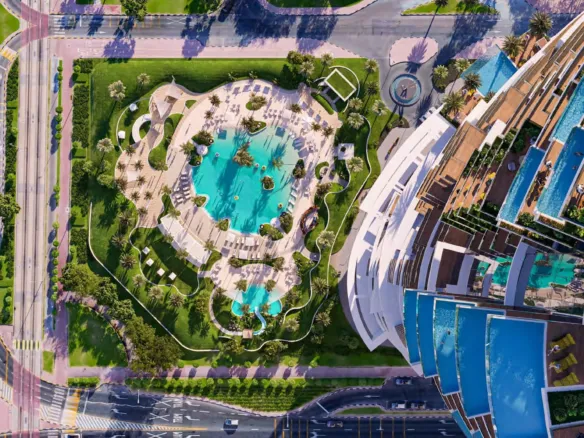 Cavalli Tower — территория комплекса