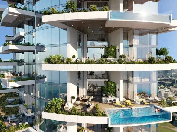 Cavalli Tower в районе Дубай Медиа Сити — фото 4