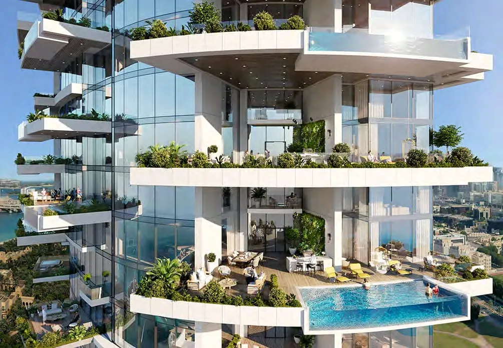 Cavalli Tower в районе Дубай Медиа Сити — фото 4