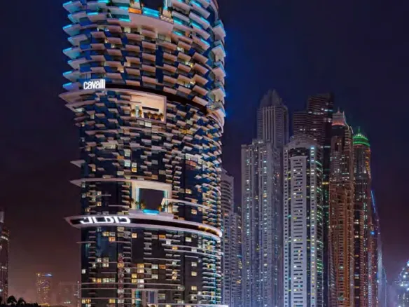 Cavalli Tower в районе Дубай Медиа Сити — фото 5