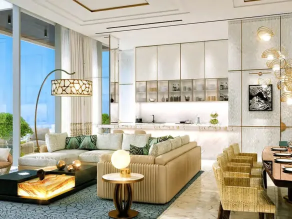 Cavalli Tower — интерьер гостиной