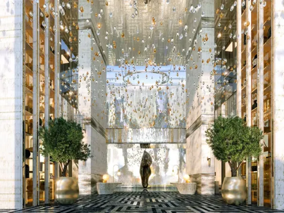 Cavalli Tower — лобби