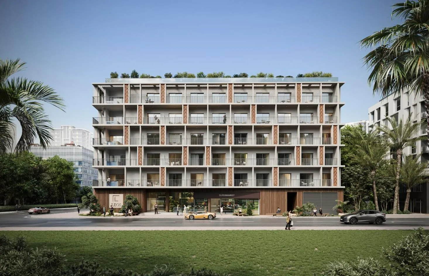 Cavendish Square — вид на комплекс