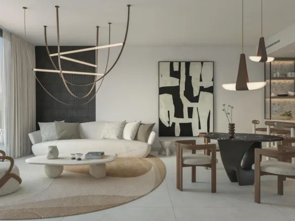 Cavendish Square — интерьер гостиной