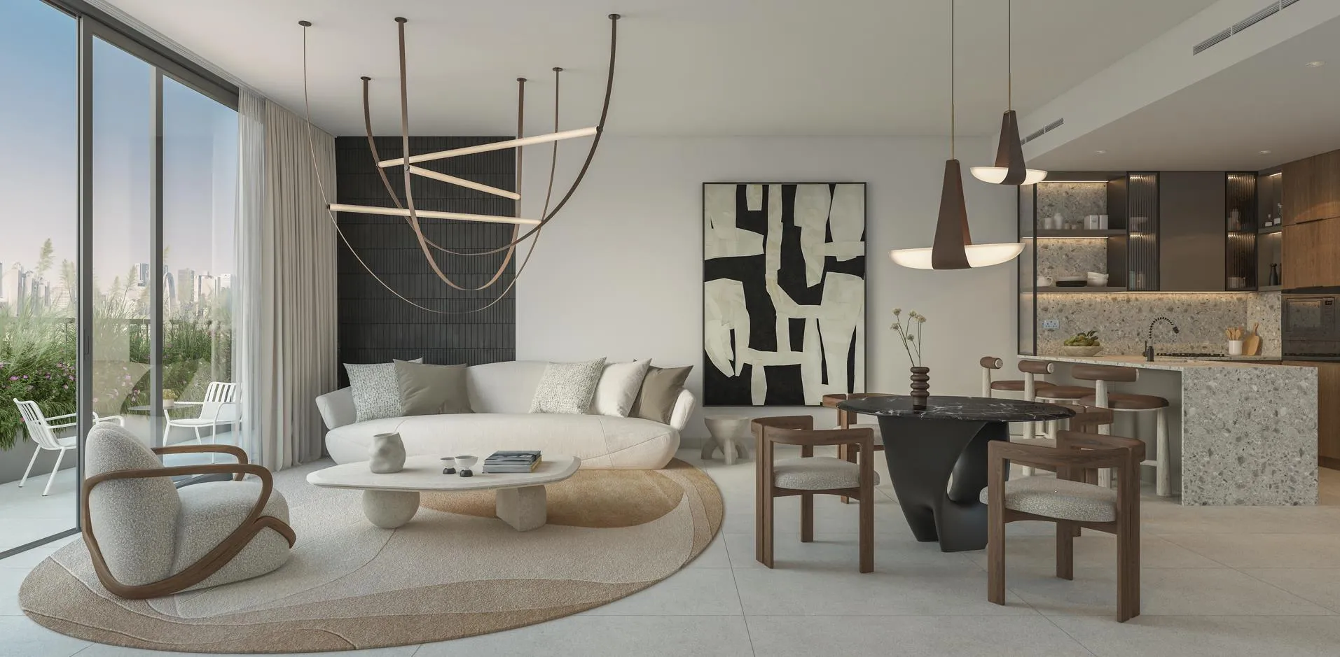 Cavendish Square — интерьер гостиной