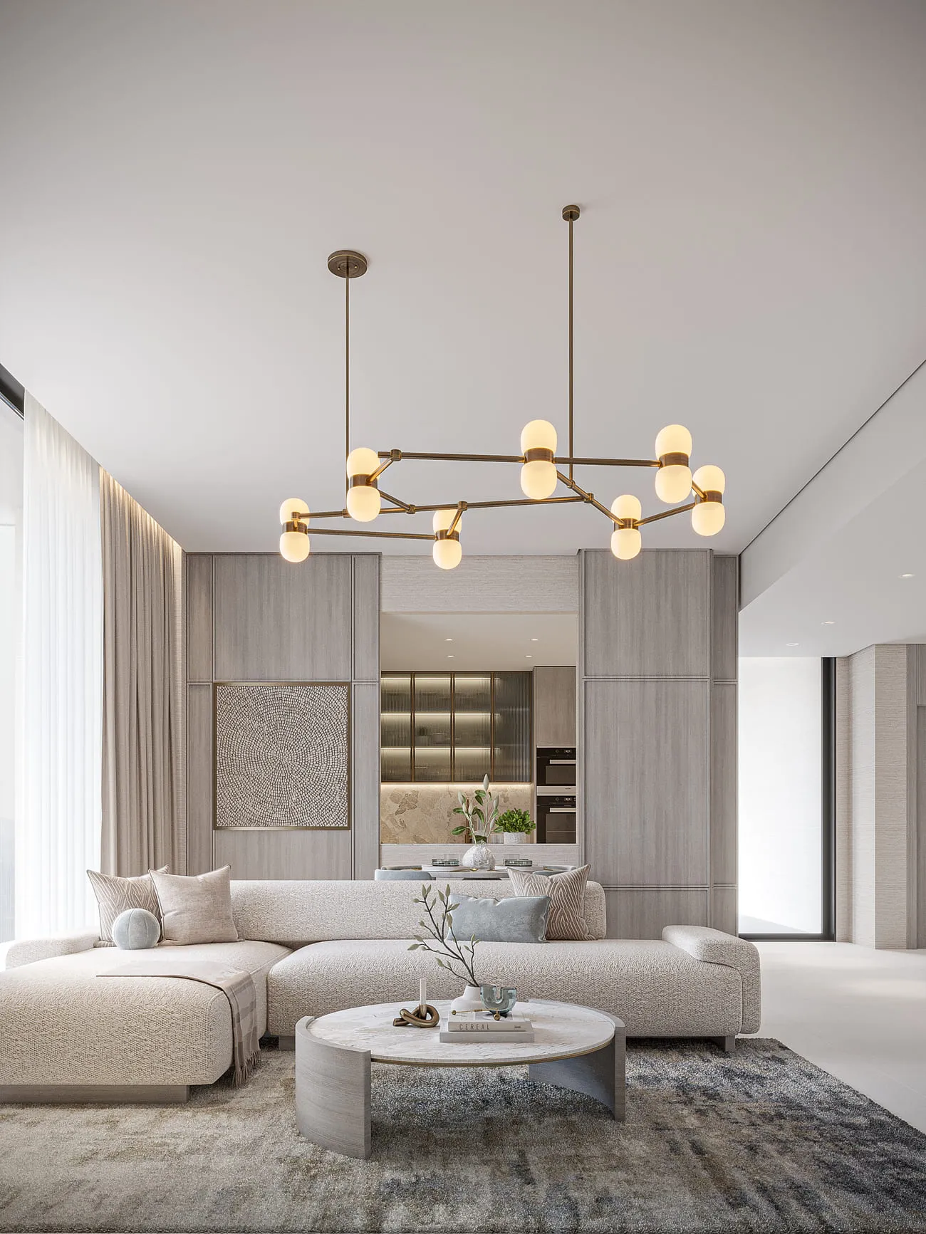 Celeste Heights — интерьер гостиной, фото 9