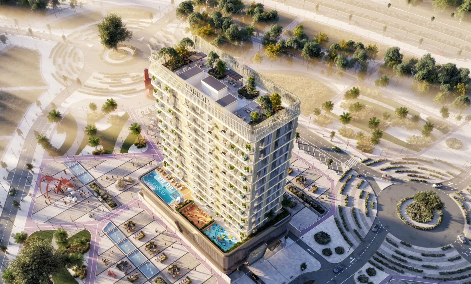 Celesto 3 в районе Дубайленд Резиденс Комплекс — фото 1