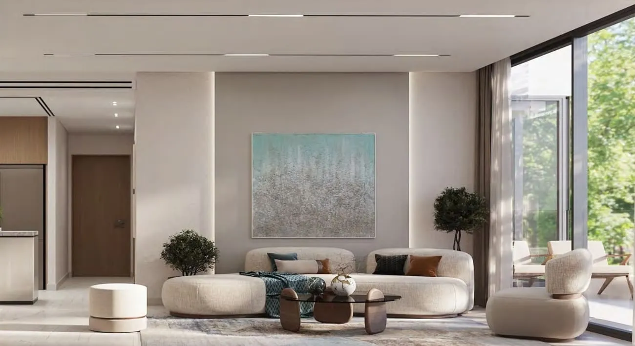 Celia Gardens — интерьер гостиной, фото 4