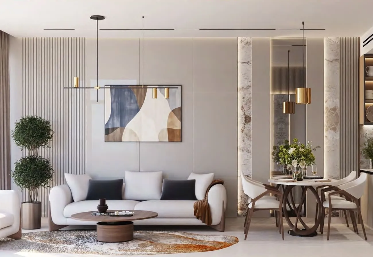 Celia Gardens — интерьер гостиной, фото 9