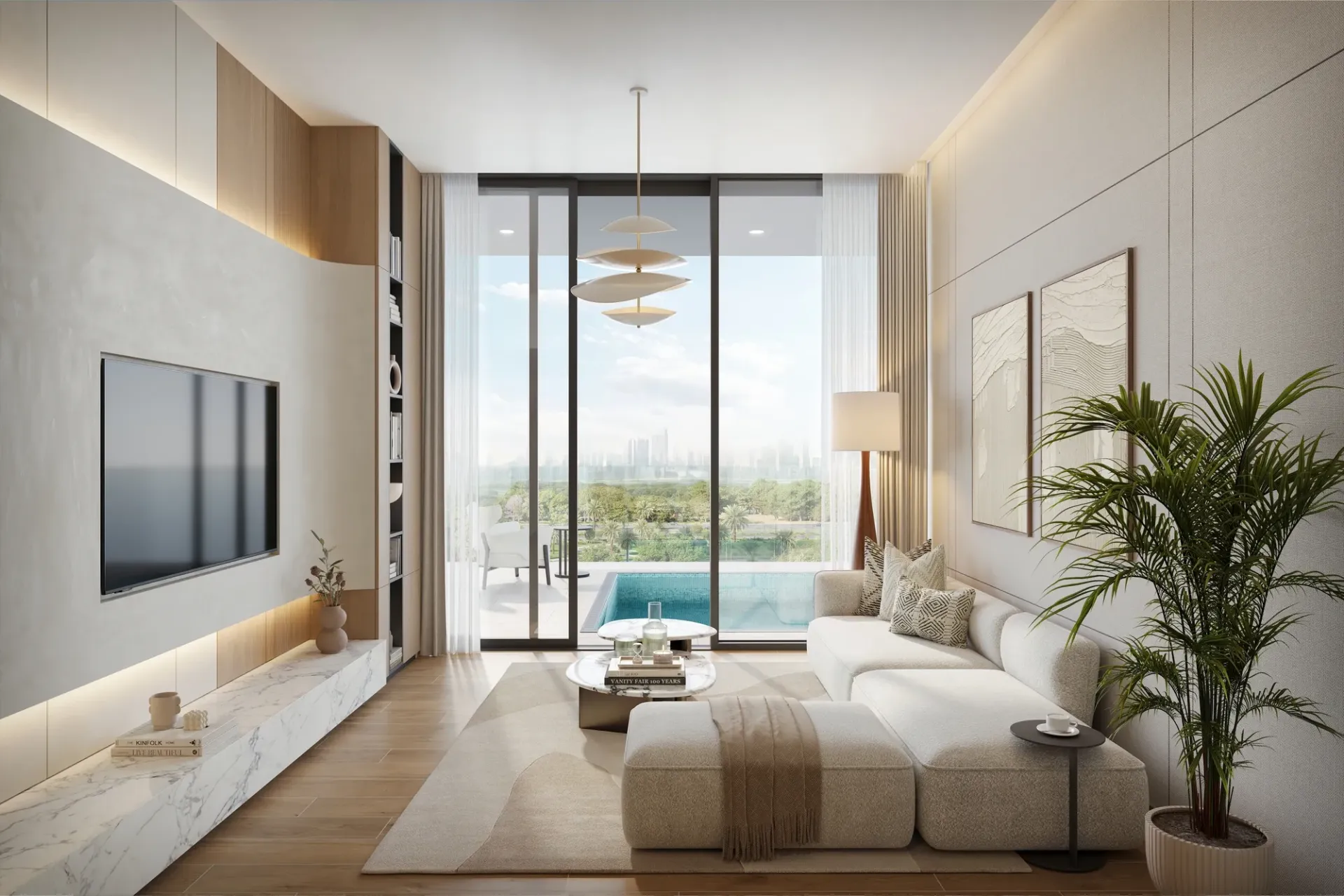 Celia Homes — интерьер гостиной
