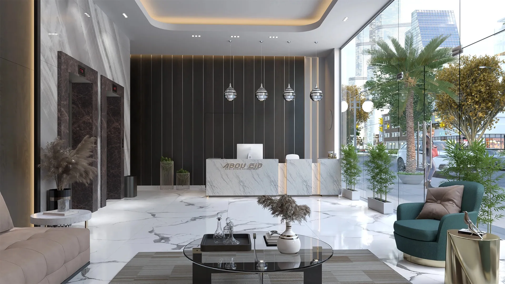 Celia Residence — лобби