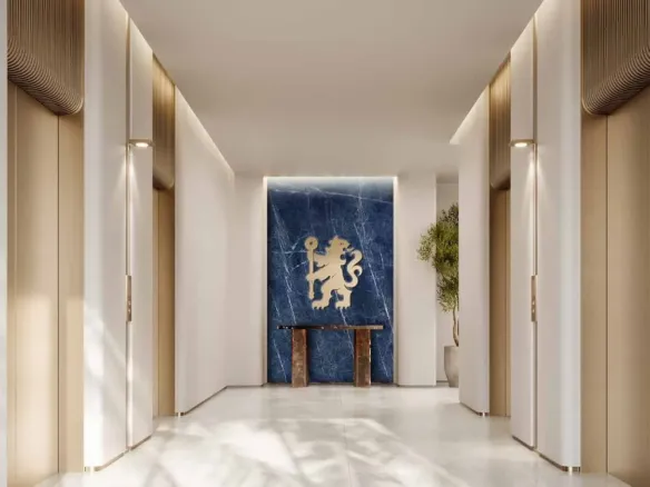 Chelsea Residences 1 Tower C — лифтовой холл