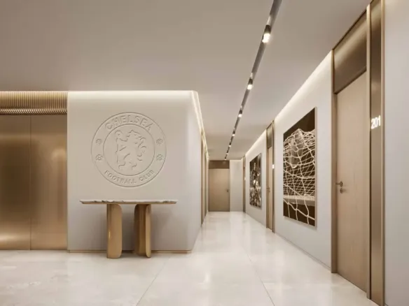 Chelsea Residences 1 Tower C — лифтовой холл, фото 12