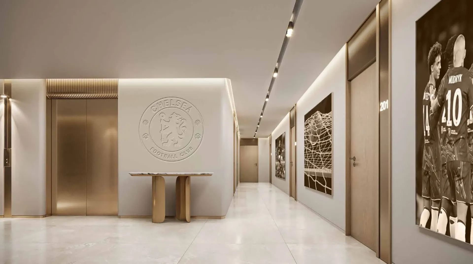 Chelsea Residences 1 Tower C — лифтовой холл, фото 12