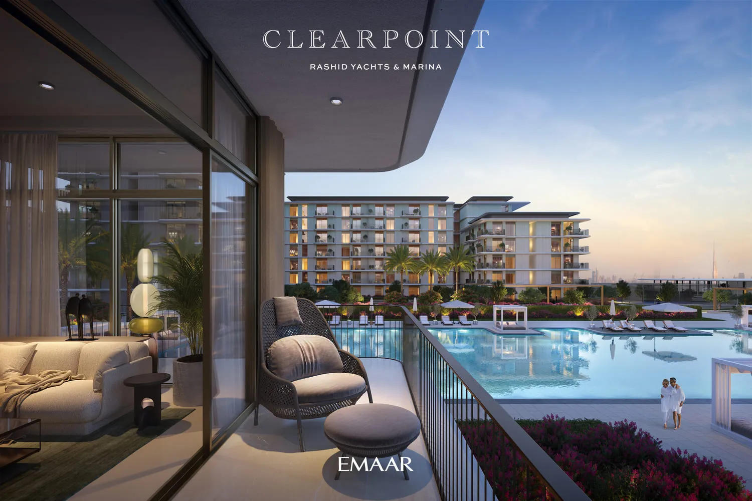 Clearpoint — вид с балкона