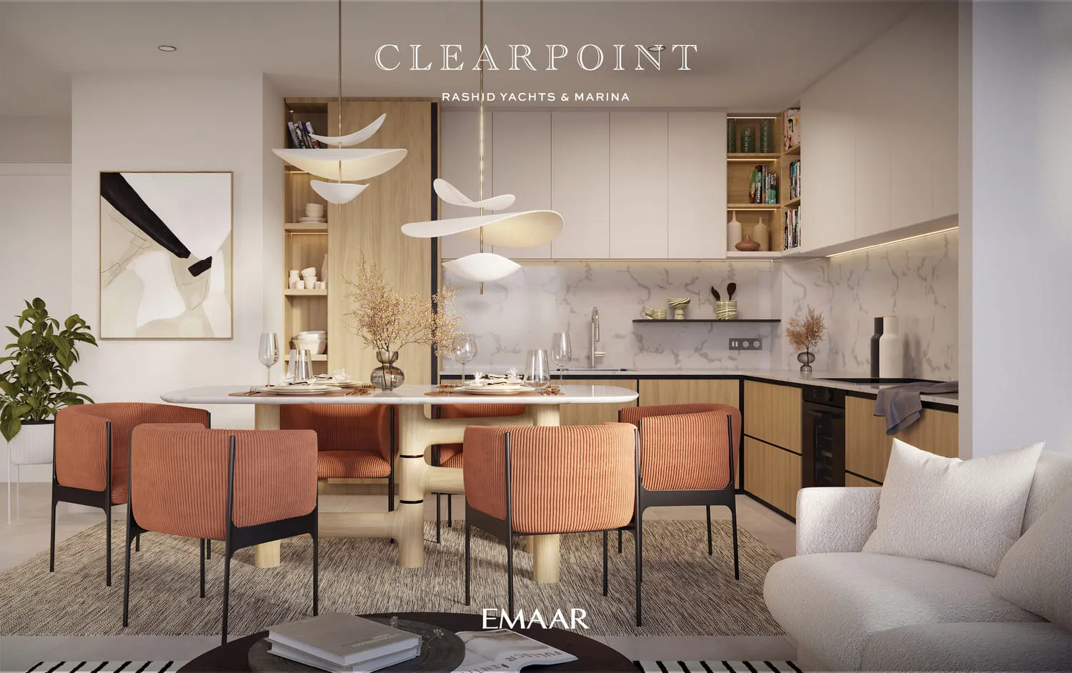 Clearpoint — кухня-столовая