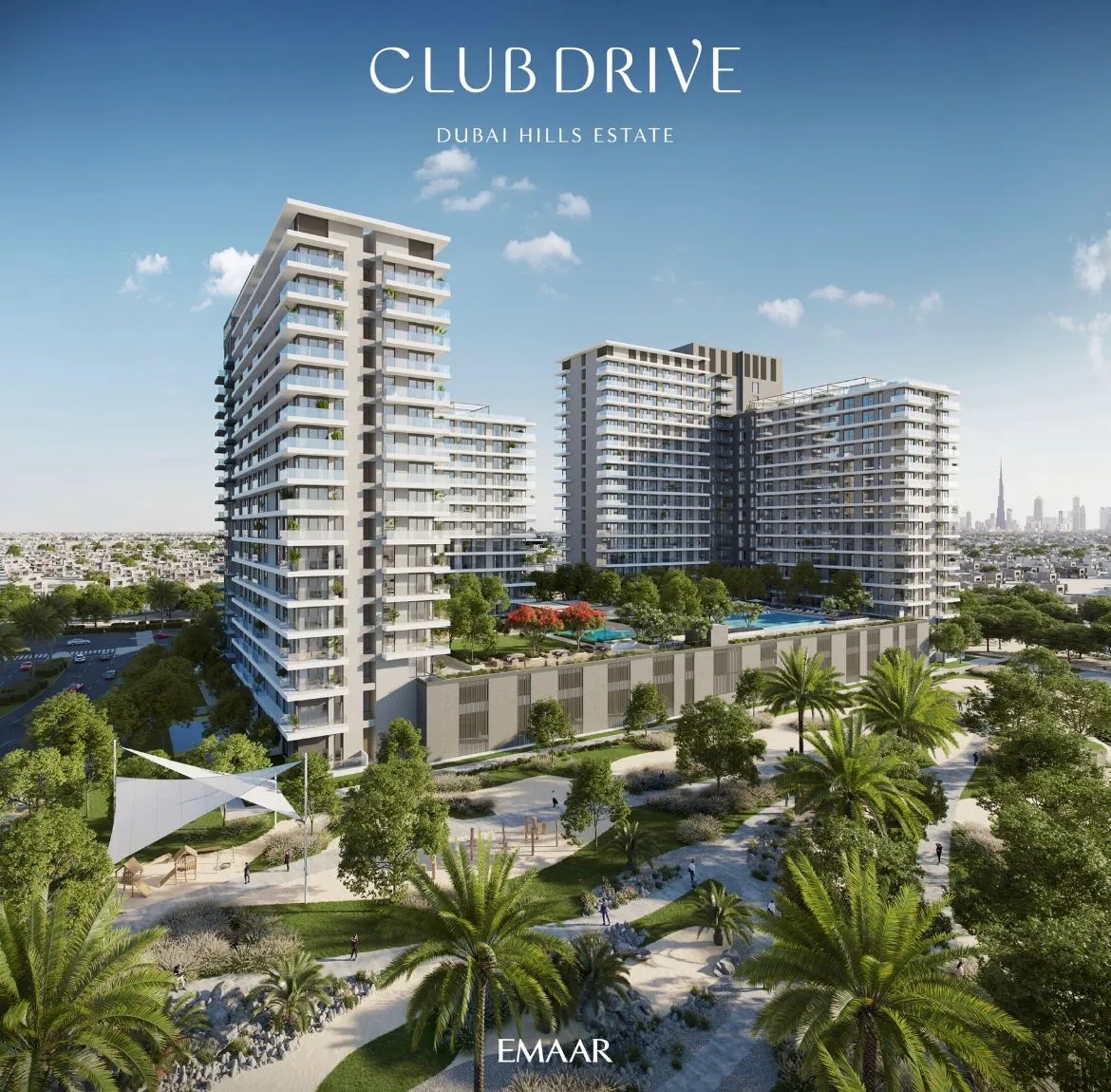 Club Drive в районе Дубай Хиллс — фото 1