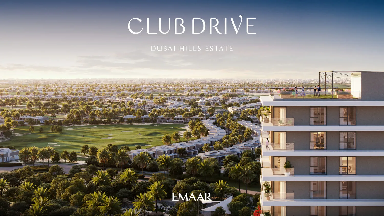 Club Drive — вид на окрестности
