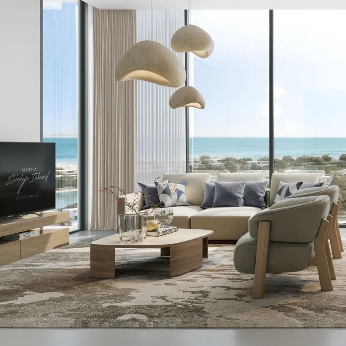 Coastline Beach Residences — интерьер гостиной