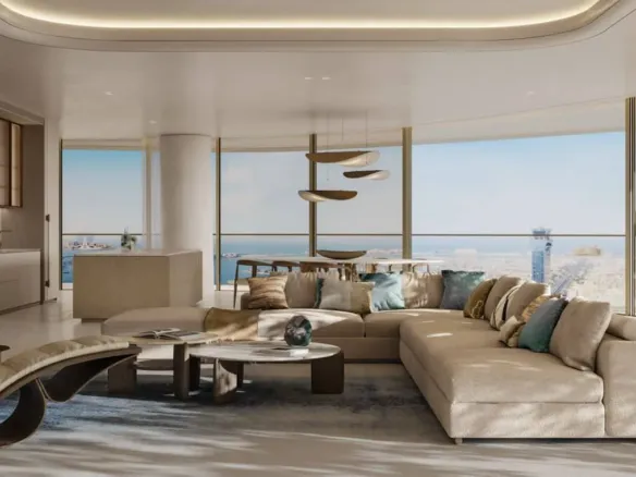 Como Residences — интерьер гостиной