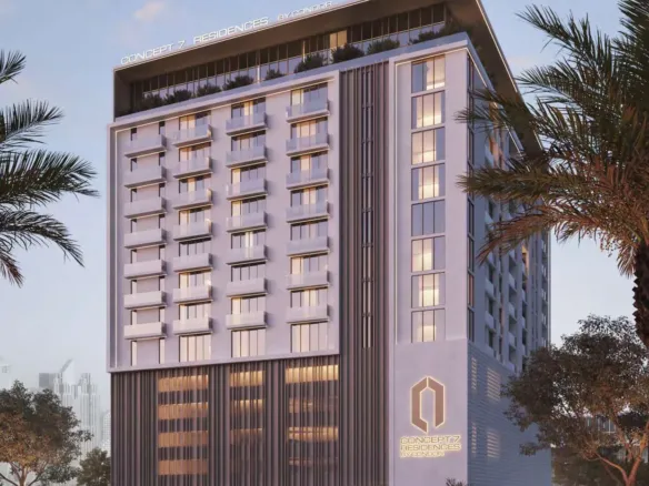 Concept 7 Residences в районе JVC (Джумейра Вилладж Серкл) — фото 1
