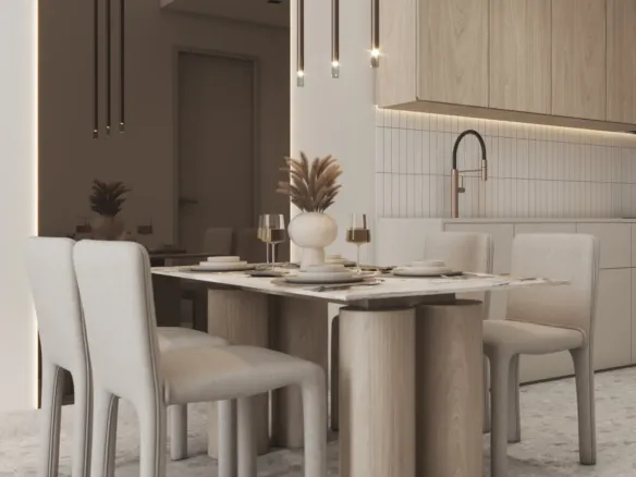 Concept 7 Residences — обеденная зона