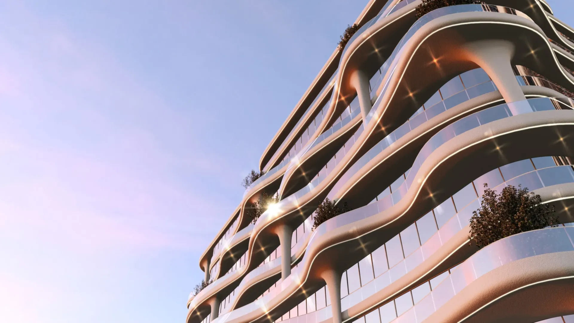 Coralis Residences — фасад здания