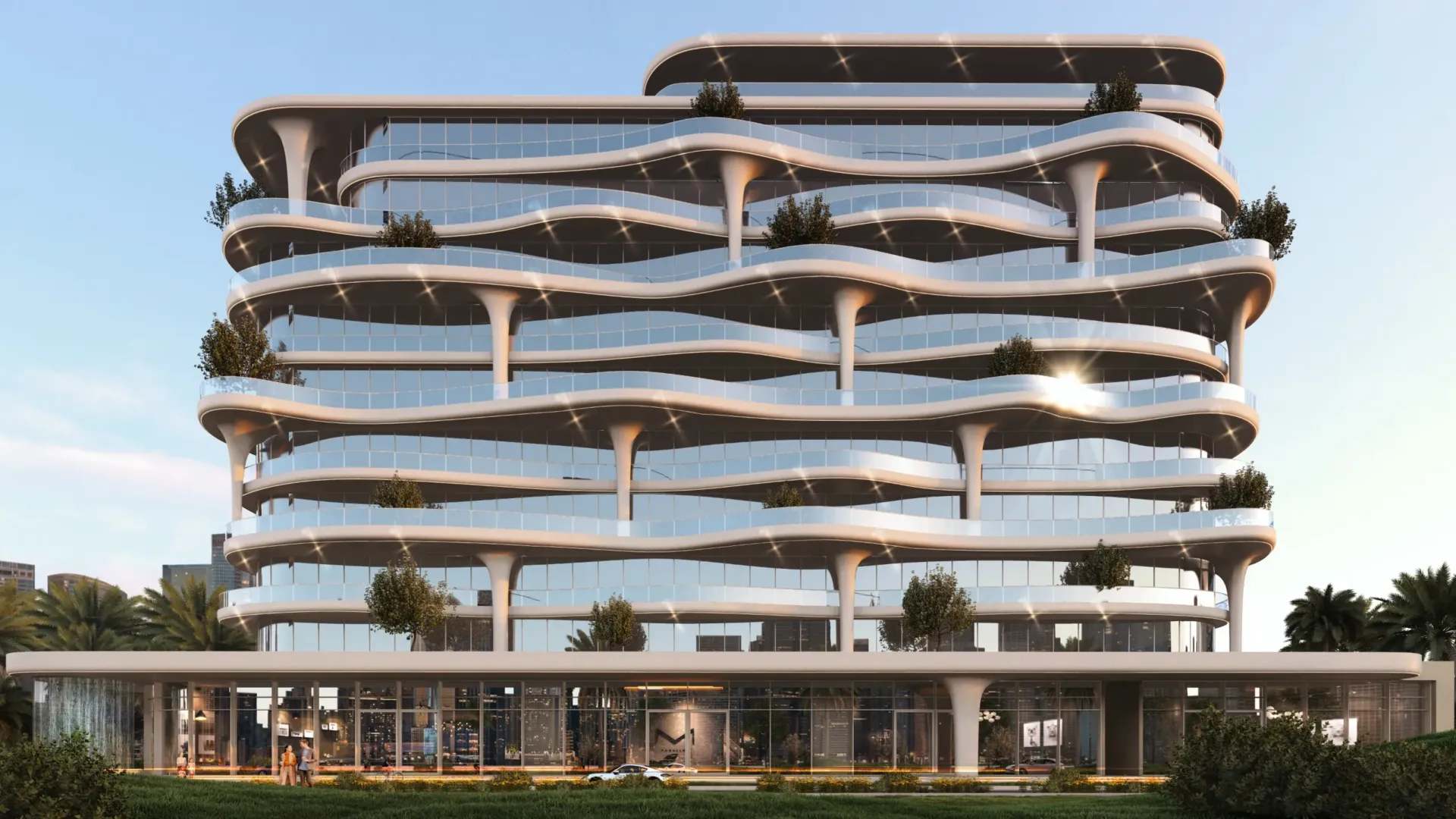 Coralis Residences — фасад здания, фото 3
