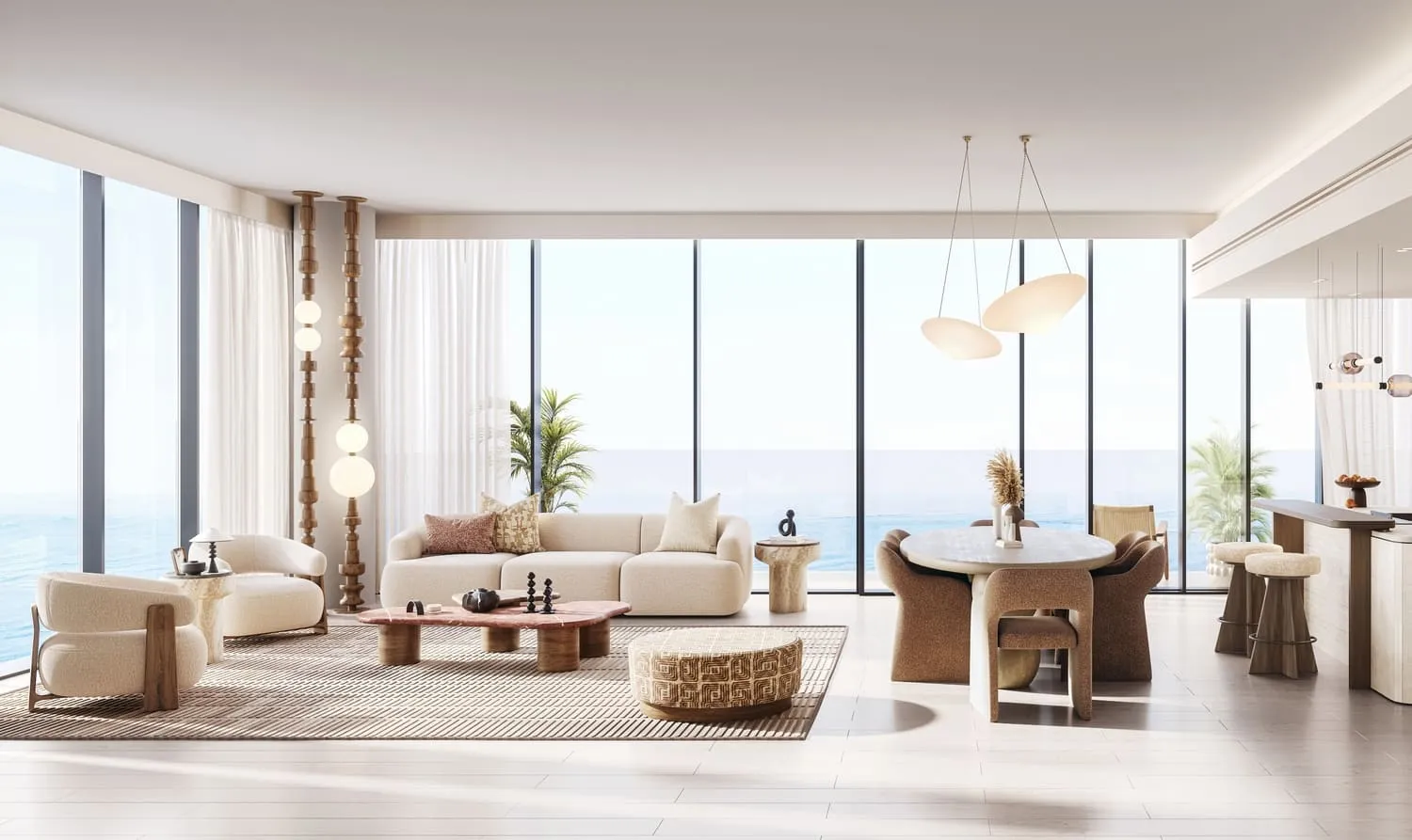 Costa Mare — интерьер гостиной