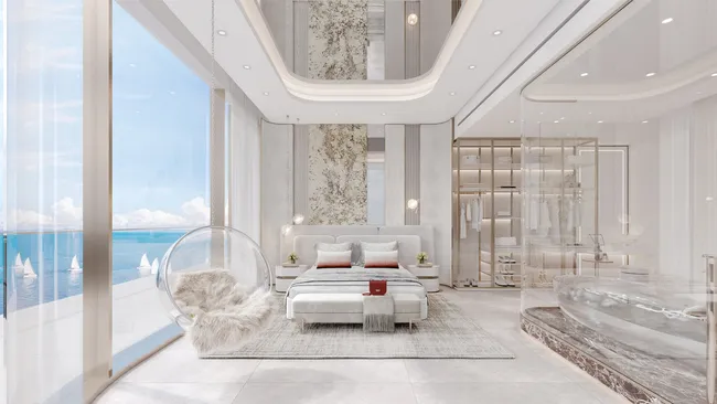 Cotier House 2 — спальня