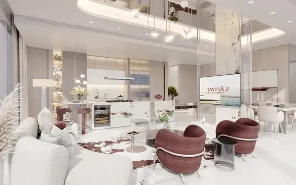 Cotier House 2 — интерьер гостиной