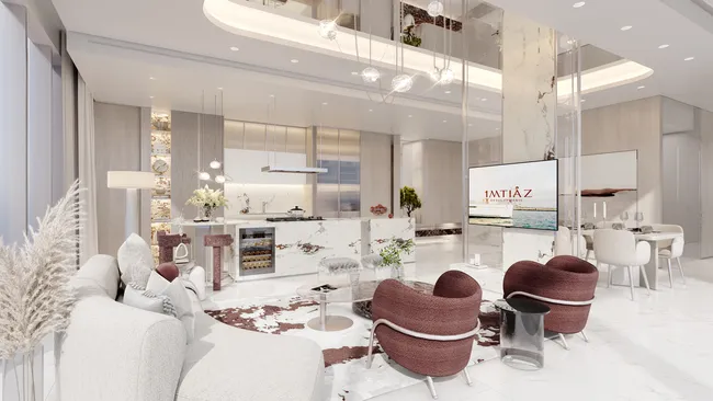 Cotier House 2 — интерьер гостиной