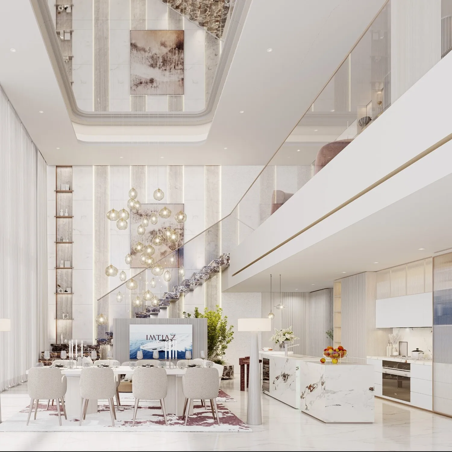 Cotier House — интерьер гостиной