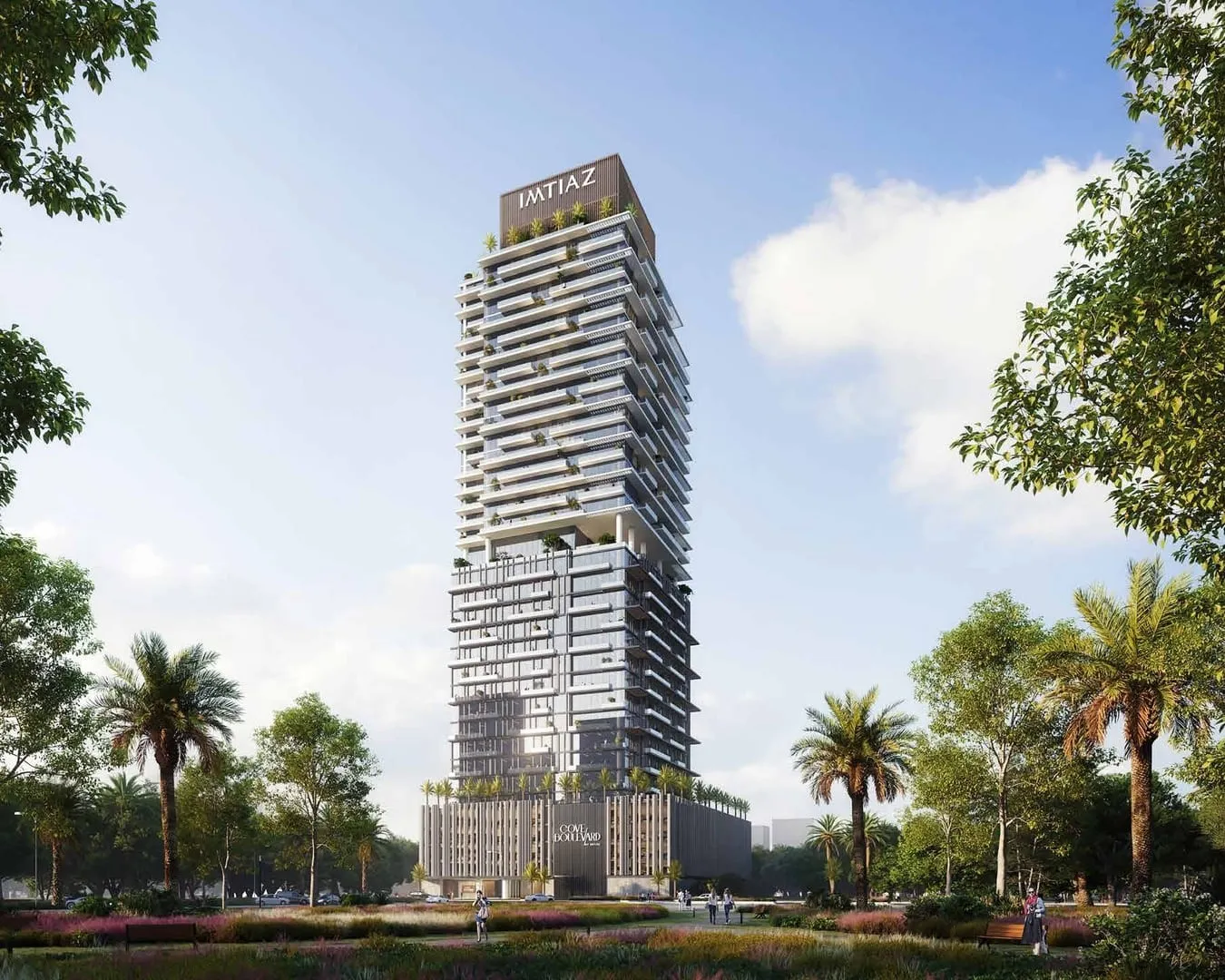 Cove Boulevard в районе Дубайленд Резиденс Комплекс — фото 4